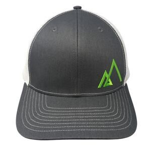 Empire Snapback Trucker Hat Gray One Size Adjustable Mesh Back Name Brand